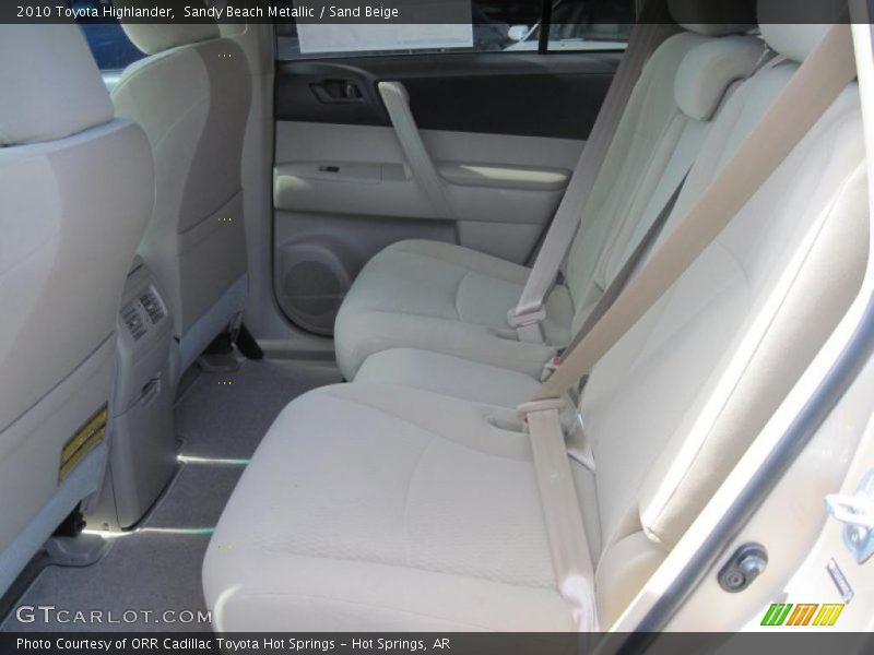 Sandy Beach Metallic / Sand Beige 2010 Toyota Highlander