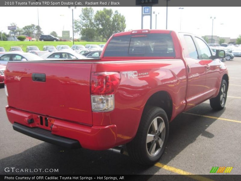 Radiant Red / Black 2010 Toyota Tundra TRD Sport Double Cab