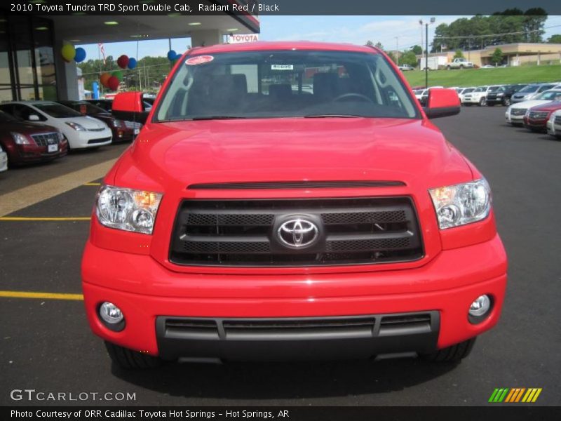Radiant Red / Black 2010 Toyota Tundra TRD Sport Double Cab