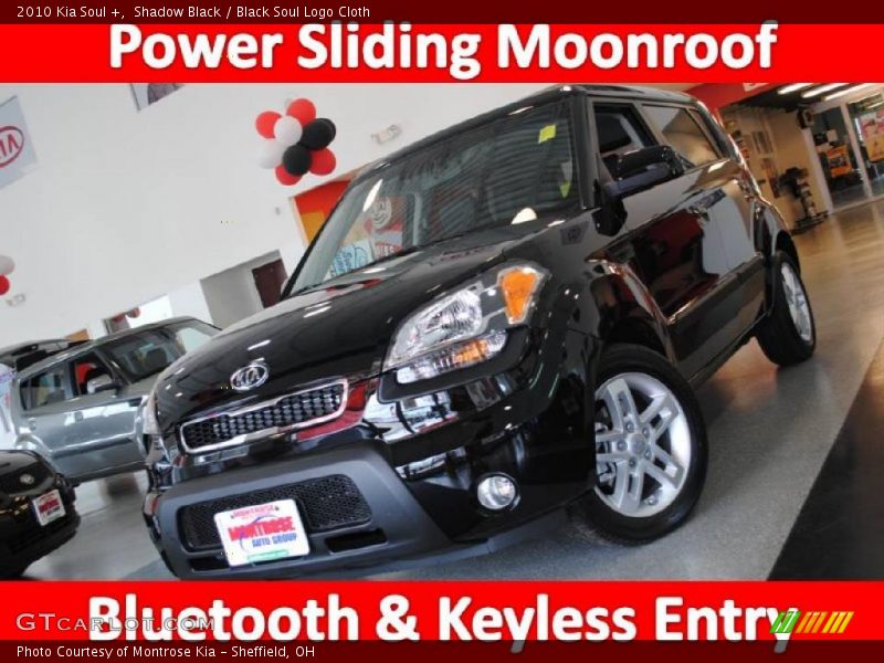 Shadow Black / Black Soul Logo Cloth 2010 Kia Soul +