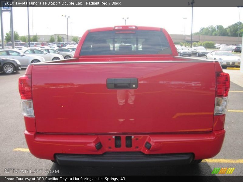 Radiant Red / Black 2010 Toyota Tundra TRD Sport Double Cab