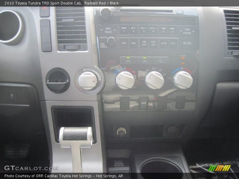 Radiant Red / Black 2010 Toyota Tundra TRD Sport Double Cab