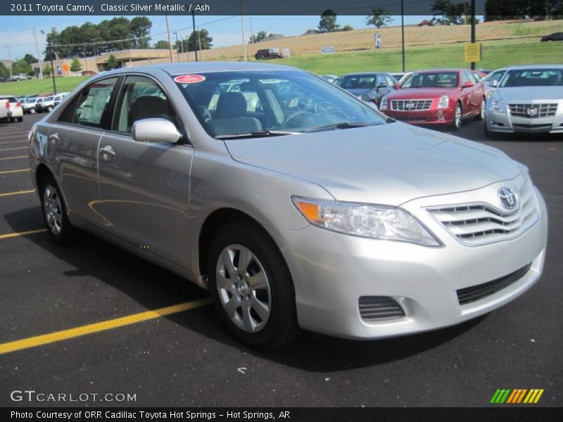 Classic Silver Metallic / Ash 2011 Toyota Camry