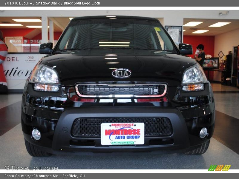 Shadow Black / Black Soul Logo Cloth 2010 Kia Soul +