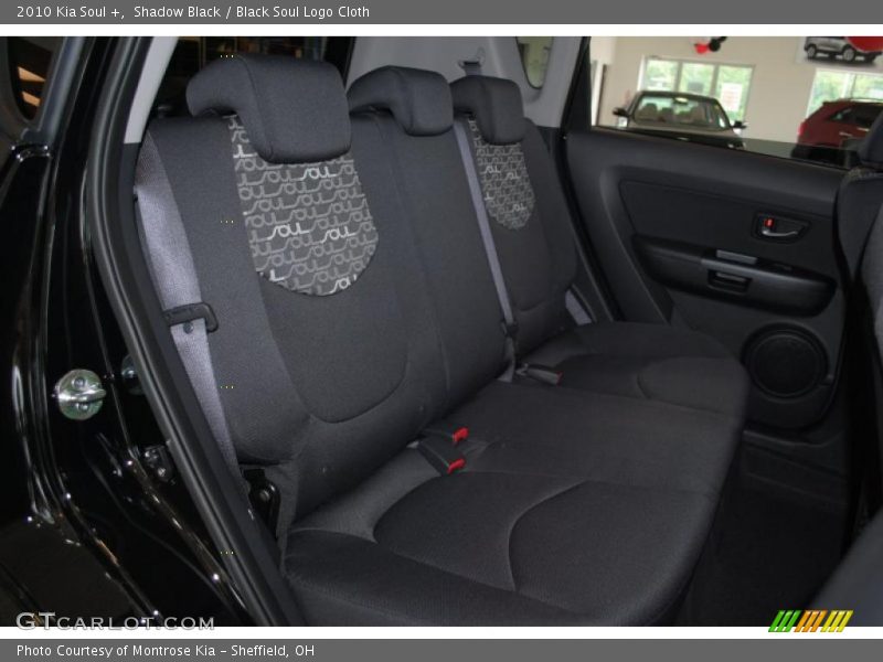 Shadow Black / Black Soul Logo Cloth 2010 Kia Soul +