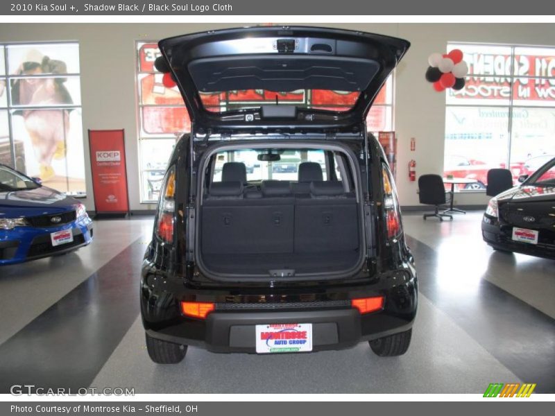 Shadow Black / Black Soul Logo Cloth 2010 Kia Soul +
