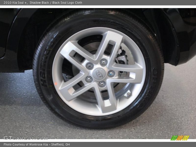 Shadow Black / Black Soul Logo Cloth 2010 Kia Soul +
