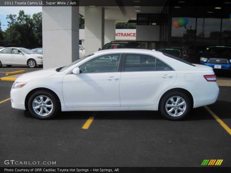 Super White / Ash 2011 Toyota Camry LE