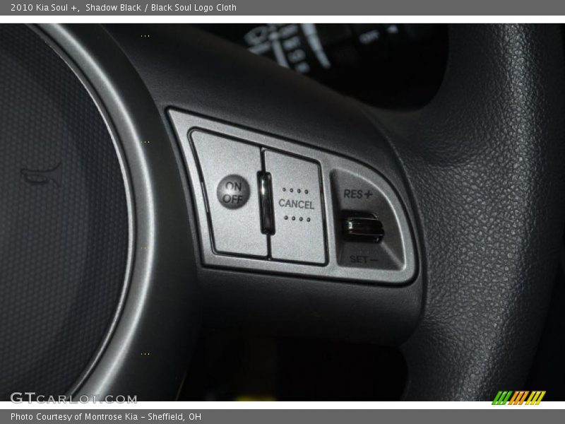 Shadow Black / Black Soul Logo Cloth 2010 Kia Soul +
