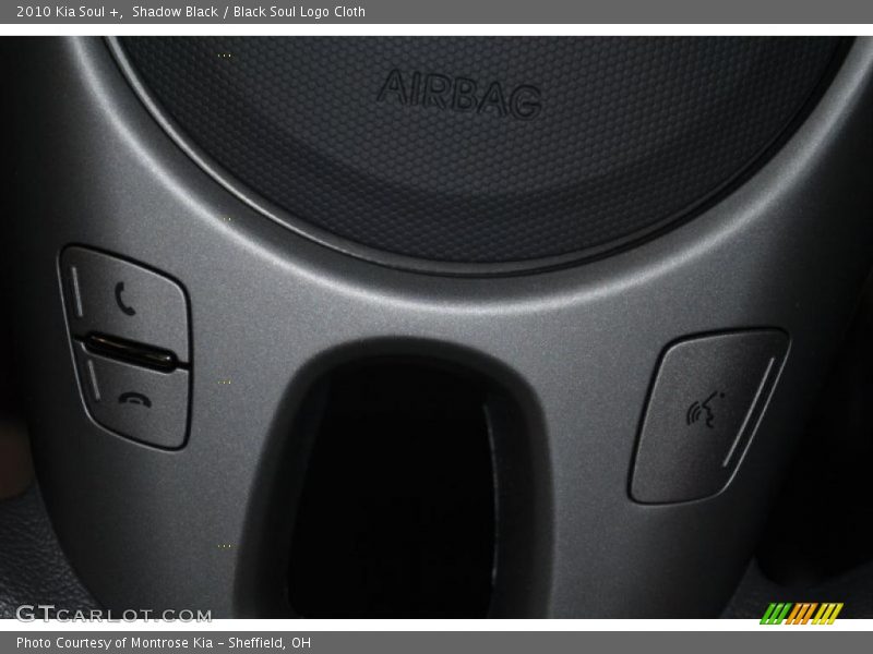Shadow Black / Black Soul Logo Cloth 2010 Kia Soul +