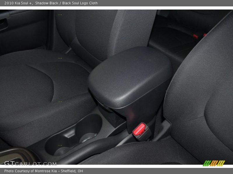Shadow Black / Black Soul Logo Cloth 2010 Kia Soul +
