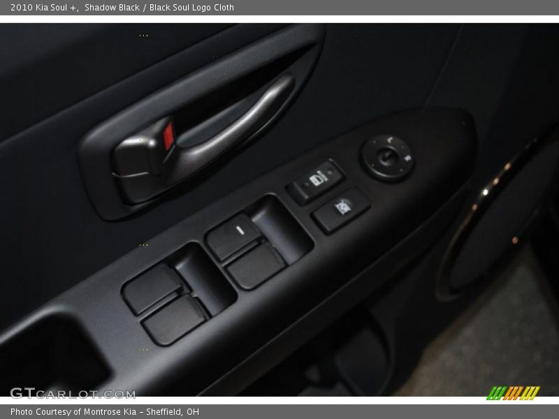 Shadow Black / Black Soul Logo Cloth 2010 Kia Soul +