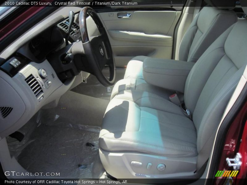 Crystal Red Tintcoat / Titanium/Dark Titanium 2010 Cadillac DTS Luxury