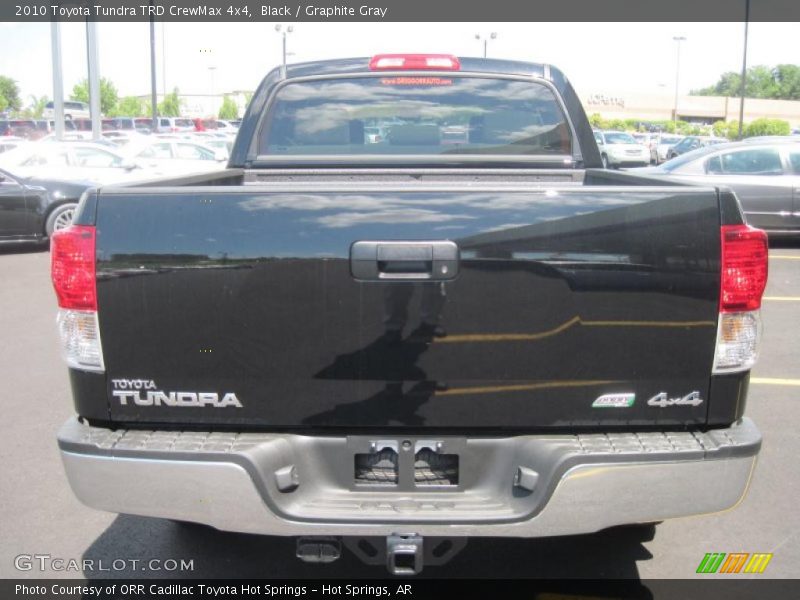 Black / Graphite Gray 2010 Toyota Tundra TRD CrewMax 4x4