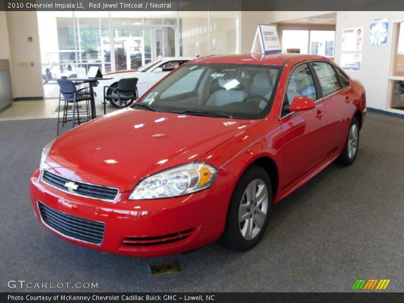 Red Jewel Tintcoat / Neutral 2010 Chevrolet Impala LS