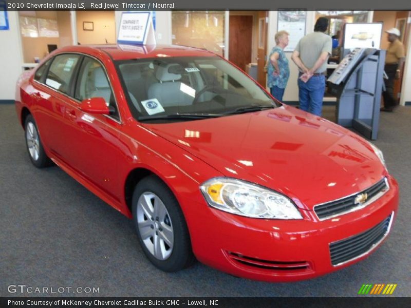 Red Jewel Tintcoat / Neutral 2010 Chevrolet Impala LS