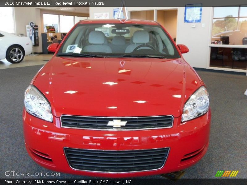 Red Jewel Tintcoat / Neutral 2010 Chevrolet Impala LS
