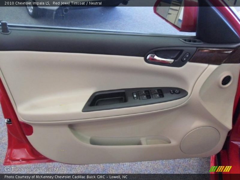 Red Jewel Tintcoat / Neutral 2010 Chevrolet Impala LS