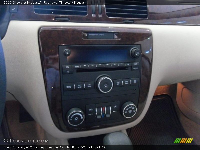 Red Jewel Tintcoat / Neutral 2010 Chevrolet Impala LS