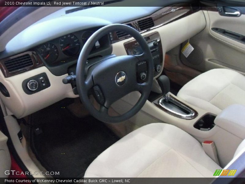 Red Jewel Tintcoat / Neutral 2010 Chevrolet Impala LS