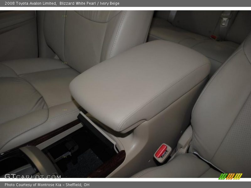 Blizzard White Pearl / Ivory Beige 2008 Toyota Avalon Limited