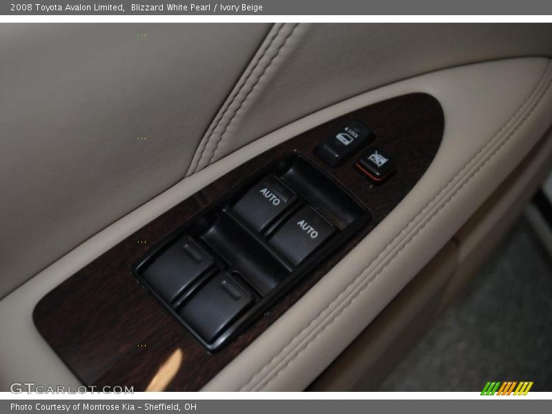 Blizzard White Pearl / Ivory Beige 2008 Toyota Avalon Limited