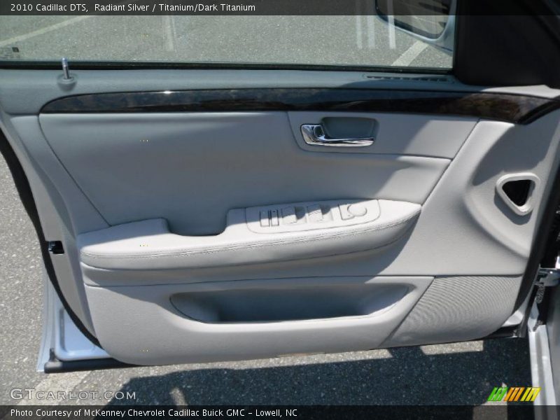 Radiant Silver / Titanium/Dark Titanium 2010 Cadillac DTS