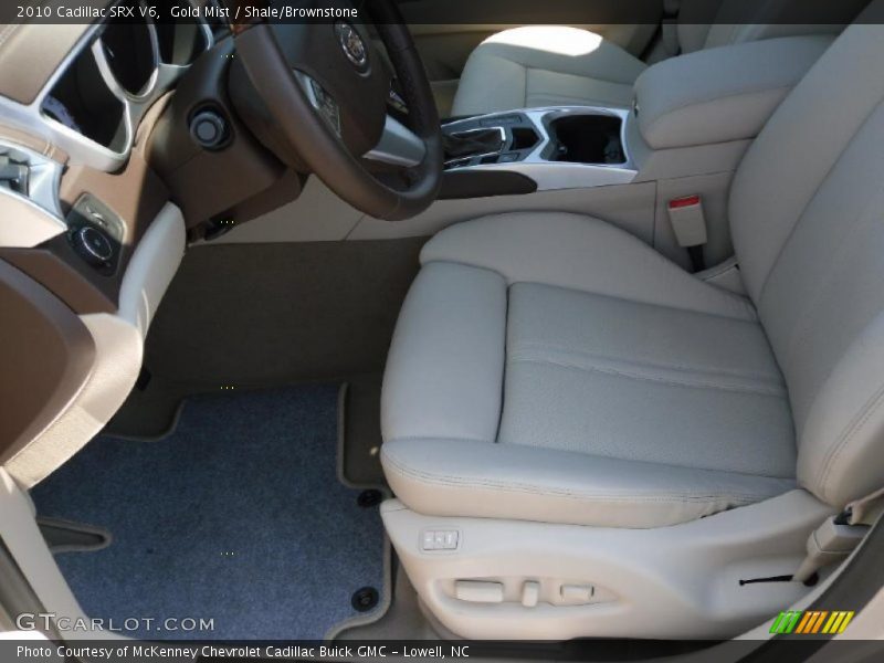 Gold Mist / Shale/Brownstone 2010 Cadillac SRX V6