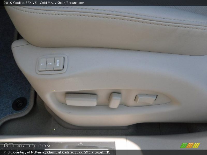 Gold Mist / Shale/Brownstone 2010 Cadillac SRX V6
