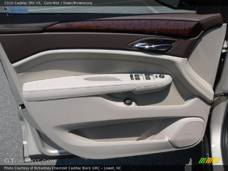 Gold Mist / Shale/Brownstone 2010 Cadillac SRX V6