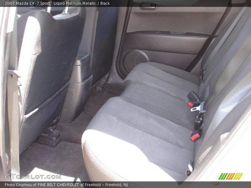Liquid Platinum Metallic / Black 2007 Mazda CX-7 Sport