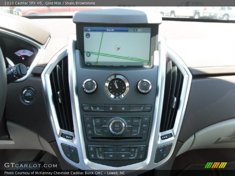 Gold Mist / Shale/Brownstone 2010 Cadillac SRX V6