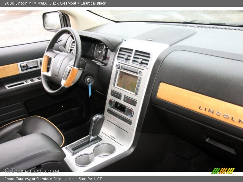 Black Clearcoat / Charcoal Black 2008 Lincoln MKX AWD