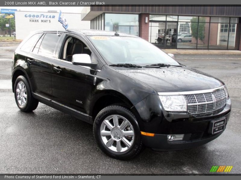 Black Clearcoat / Charcoal Black 2008 Lincoln MKX AWD