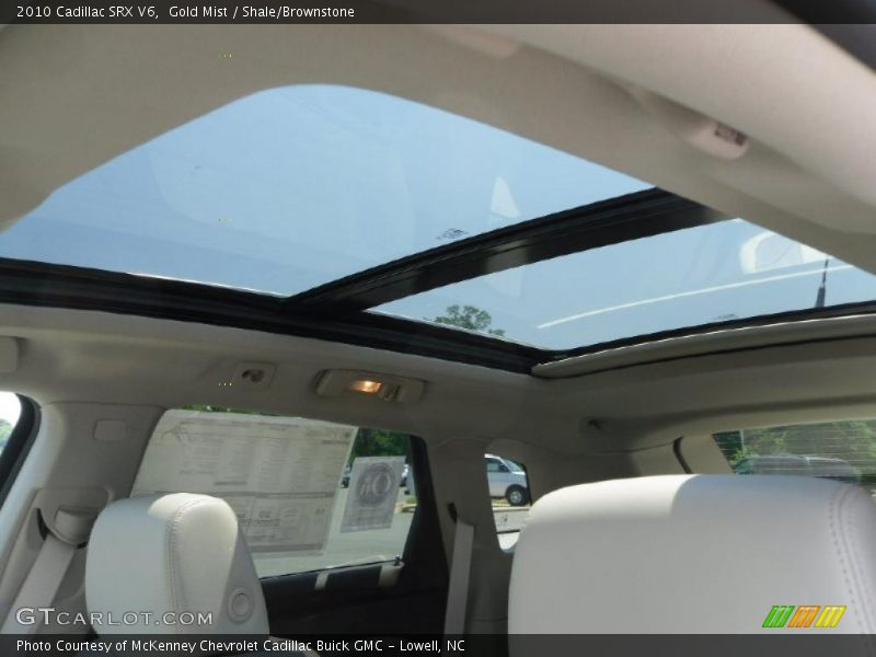 Gold Mist / Shale/Brownstone 2010 Cadillac SRX V6