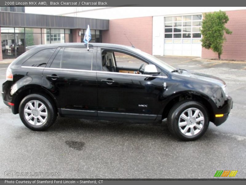 Black Clearcoat / Charcoal Black 2008 Lincoln MKX AWD