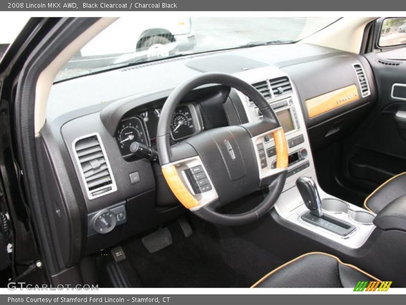 Black Clearcoat / Charcoal Black 2008 Lincoln MKX AWD