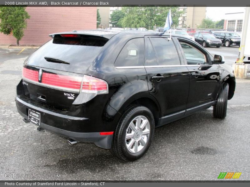 Black Clearcoat / Charcoal Black 2008 Lincoln MKX AWD