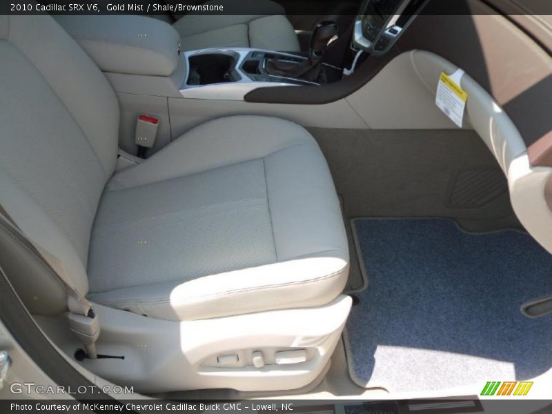 Gold Mist / Shale/Brownstone 2010 Cadillac SRX V6