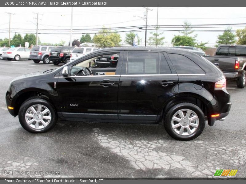 Black Clearcoat / Charcoal Black 2008 Lincoln MKX AWD