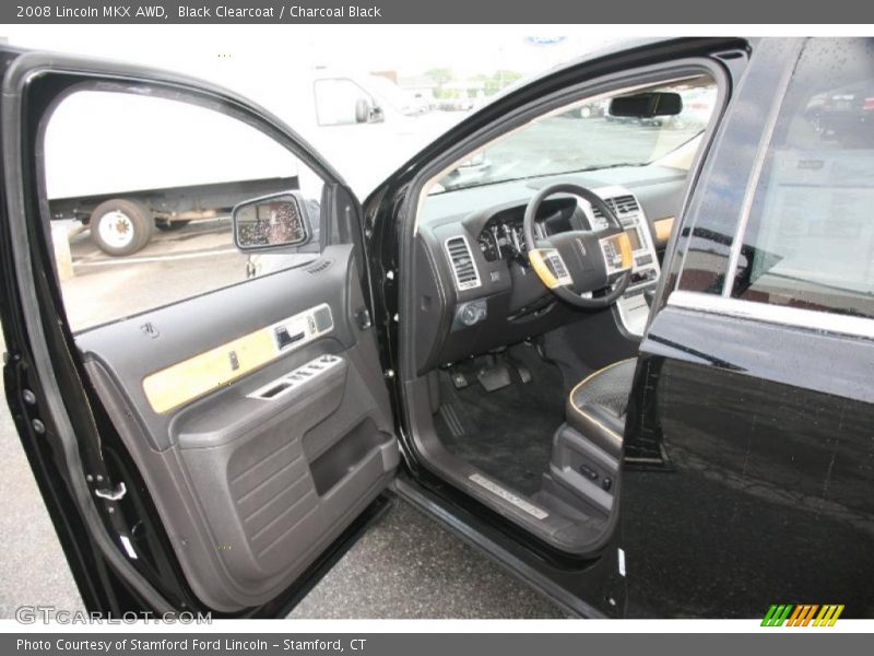 Black Clearcoat / Charcoal Black 2008 Lincoln MKX AWD