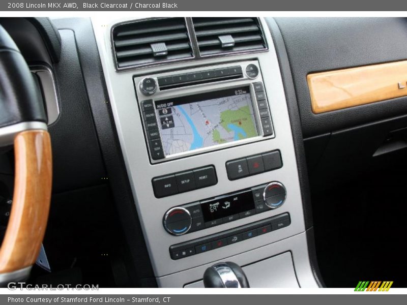 Black Clearcoat / Charcoal Black 2008 Lincoln MKX AWD