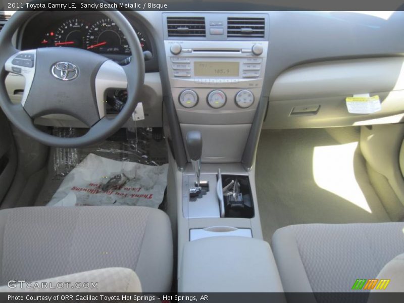 Sandy Beach Metallic / Bisque 2011 Toyota Camry LE