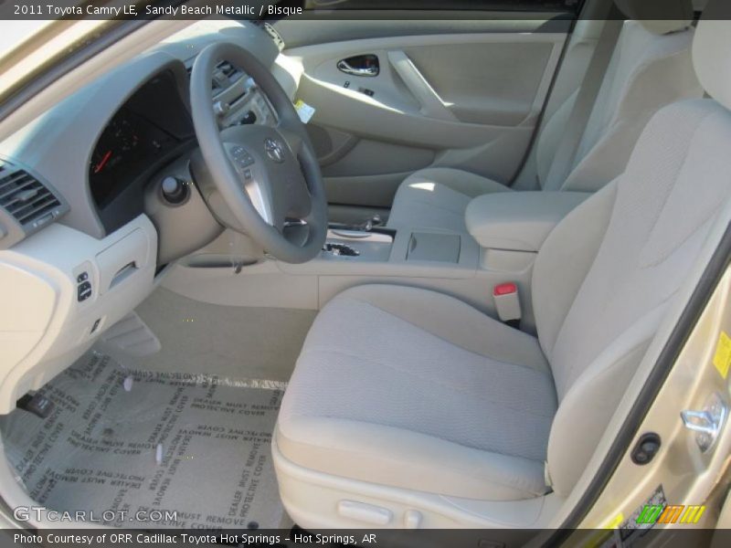 Sandy Beach Metallic / Bisque 2011 Toyota Camry LE