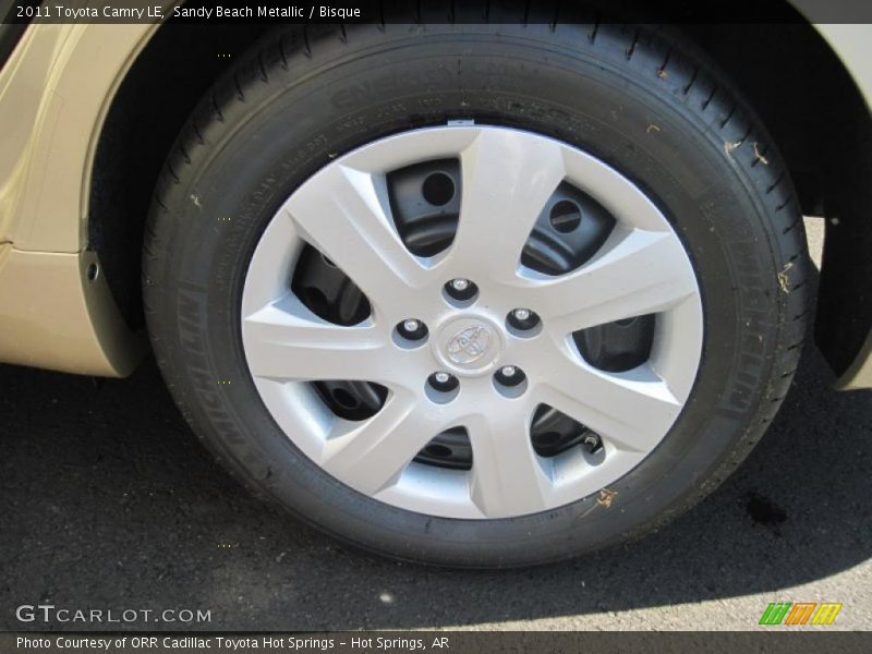Sandy Beach Metallic / Bisque 2011 Toyota Camry LE
