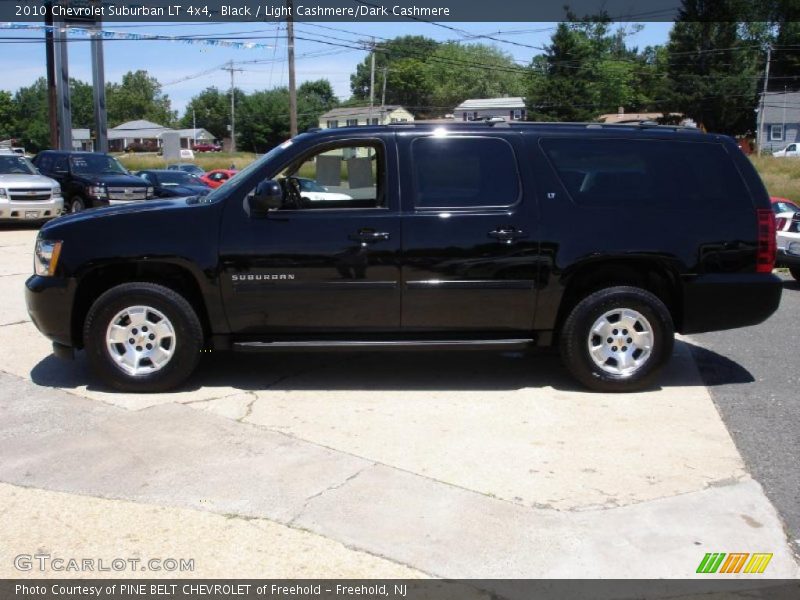 Black / Light Cashmere/Dark Cashmere 2010 Chevrolet Suburban LT 4x4