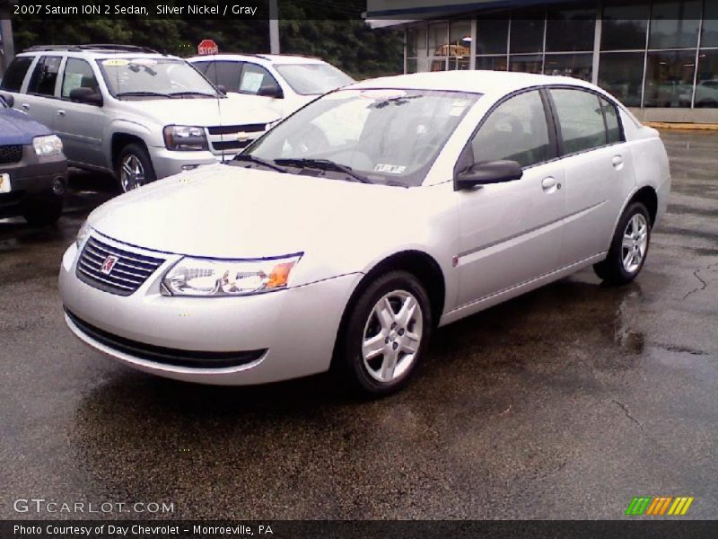 Silver Nickel / Gray 2007 Saturn ION 2 Sedan