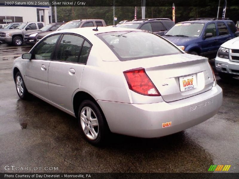 Silver Nickel / Gray 2007 Saturn ION 2 Sedan