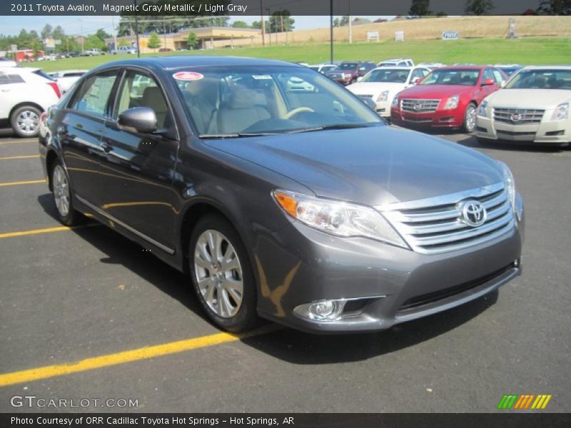 Magnetic Gray Metallic / Light Gray 2011 Toyota Avalon