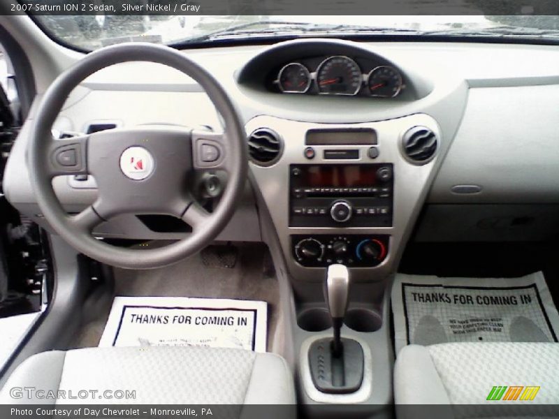 Silver Nickel / Gray 2007 Saturn ION 2 Sedan